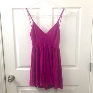 NWT - Brand New - Super Soft Vibrant Purple Romper